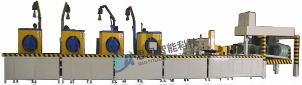 线材自动缠绕包装线 SA-2XBZ-200型 